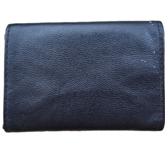 University of Notre Dame Fighting Irish Vintage Black Leather Wallet - Picture 2 of 11